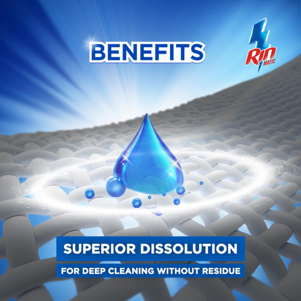 Rin Detergent Liquid 2L Pouch - Top Load