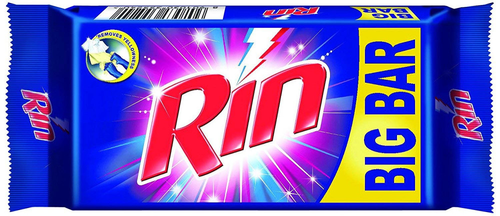 Rin Detergent Bar 4x250 g