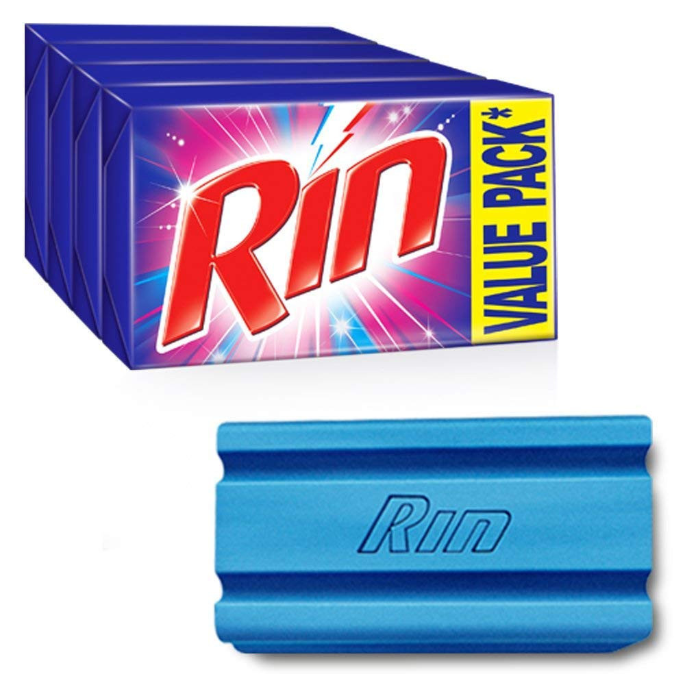 Rin Detergent Bar 4x250 g