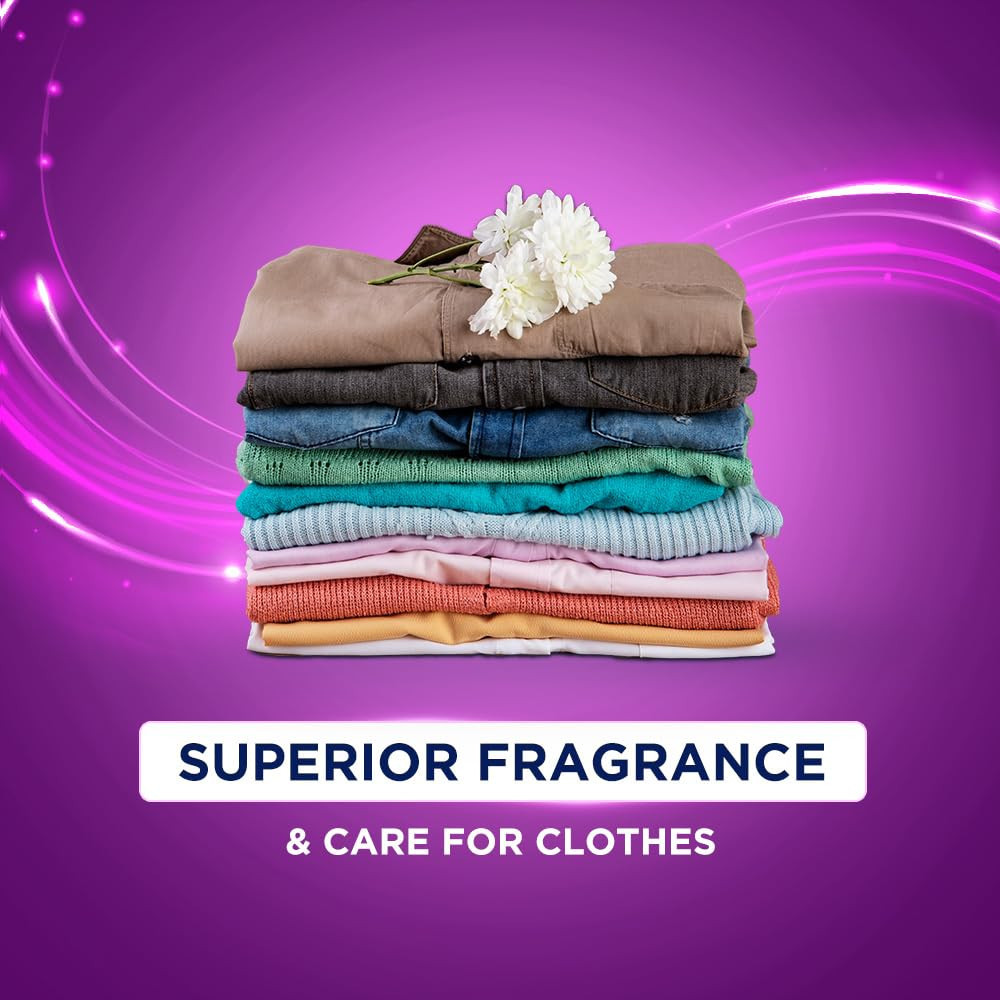 Surf Excel Matic Front Load Liquid Detergent 5L Refill Pouch, Specially designed to remove Tough Dried Stains, 1st time in Washing Machine