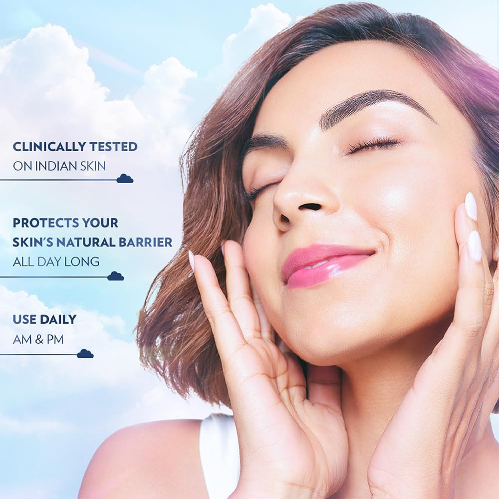 VASELINE Cloud Soft, Light Moisturiser, 200 ml, for Plump, Soft Skin, with Ceramides & Hyaluron Fillers, 10X Hydration Volume, Non-Sticky