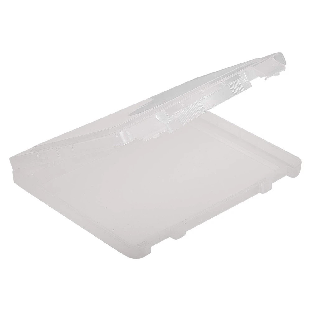 M ved Clear Plastic Document Storage Case, 31 x 23 x 2 cm,