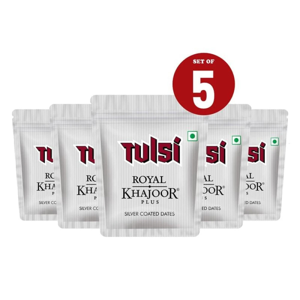 Tulsi Royal Khajoor Plus | Pack of 5 (13g x 5) |