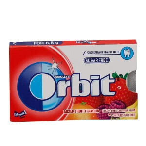 Orbit Wrigley's Mixed Fruit Sugar Free Chewing Gum
