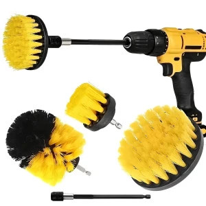 M ved Power Drill Scrubber Brush 4PCS Set
