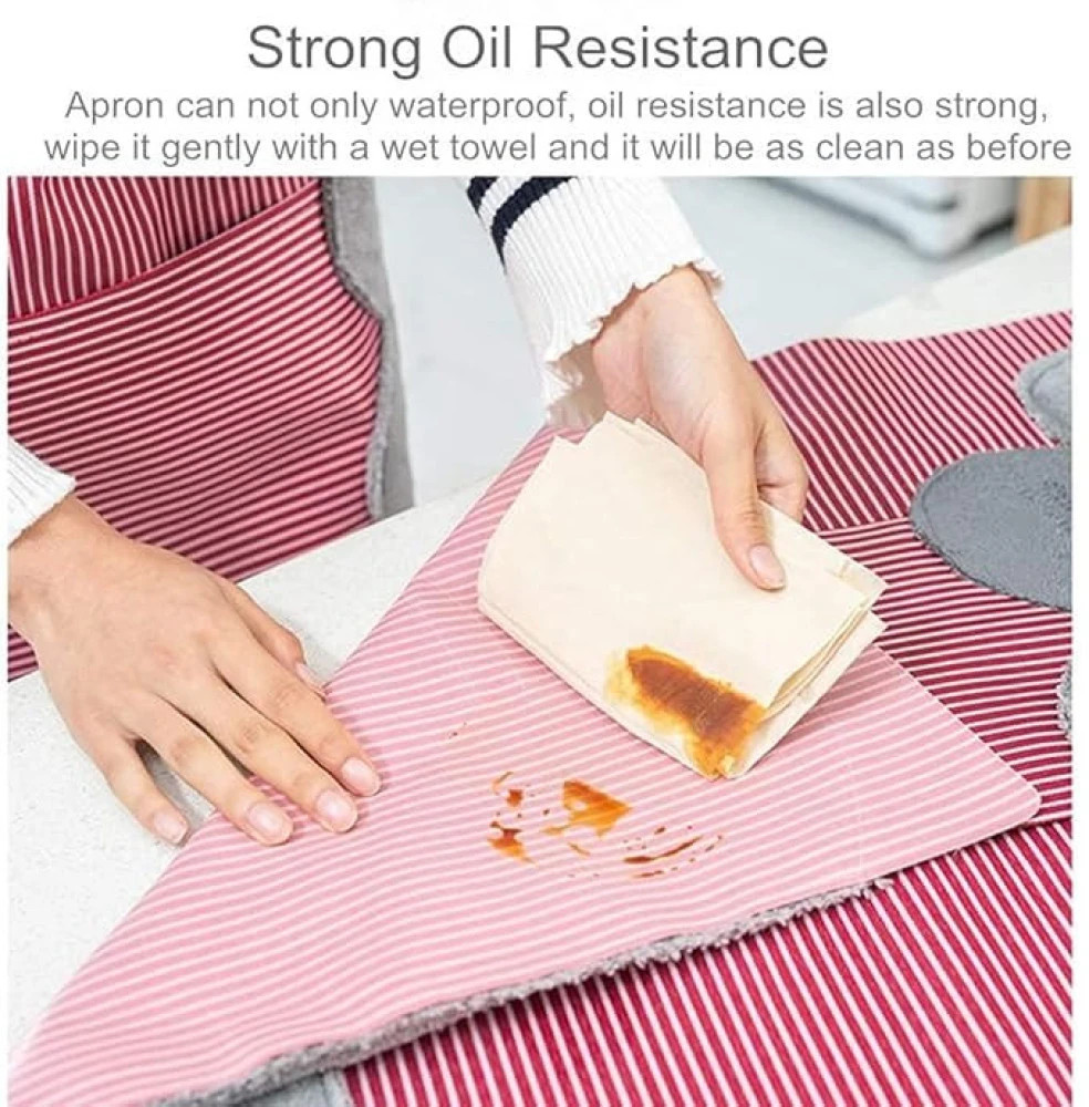 M ved Cooking Apron | Adjustable Waterproof Chef Apron