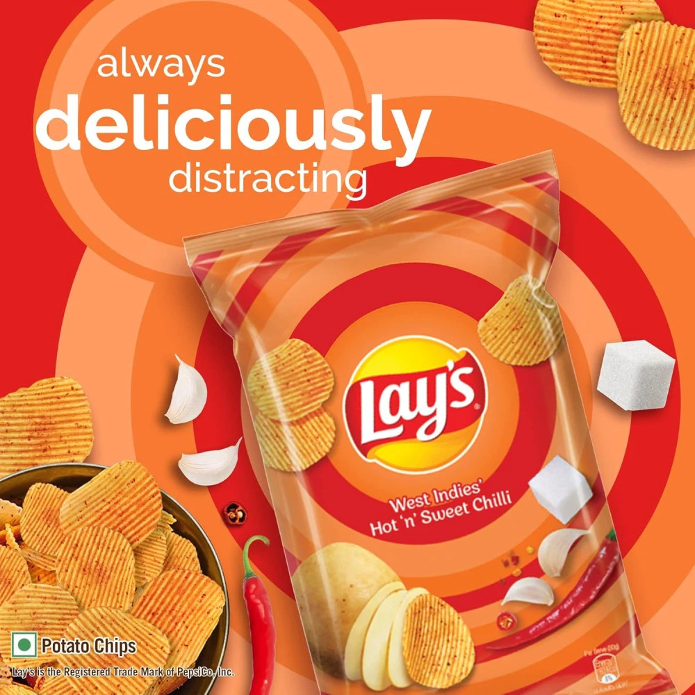 Lay’s Hot and Sweet Chilli, 48g