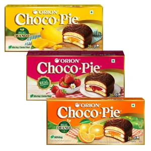 Orion mango strowbwry orange combo Chocopie