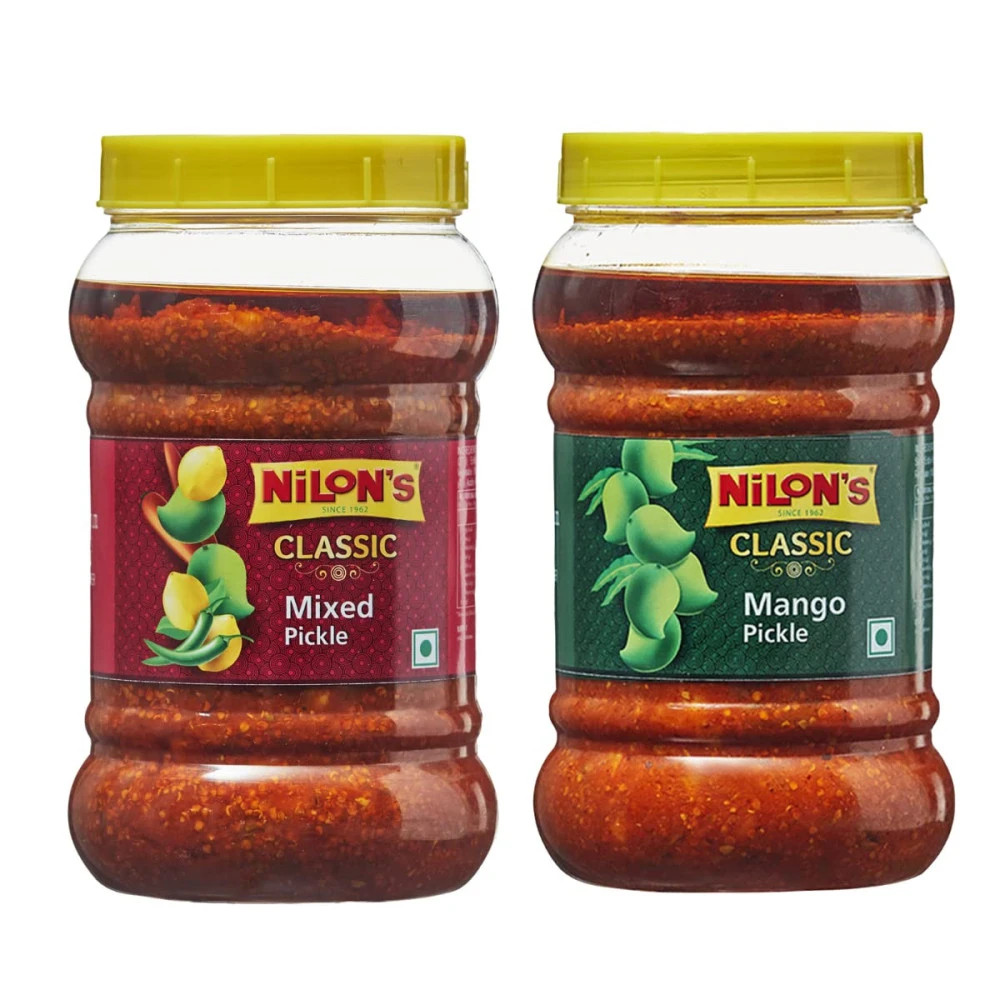2*200gm Nilon's - Mixed & Mango -Aachar/Pickle