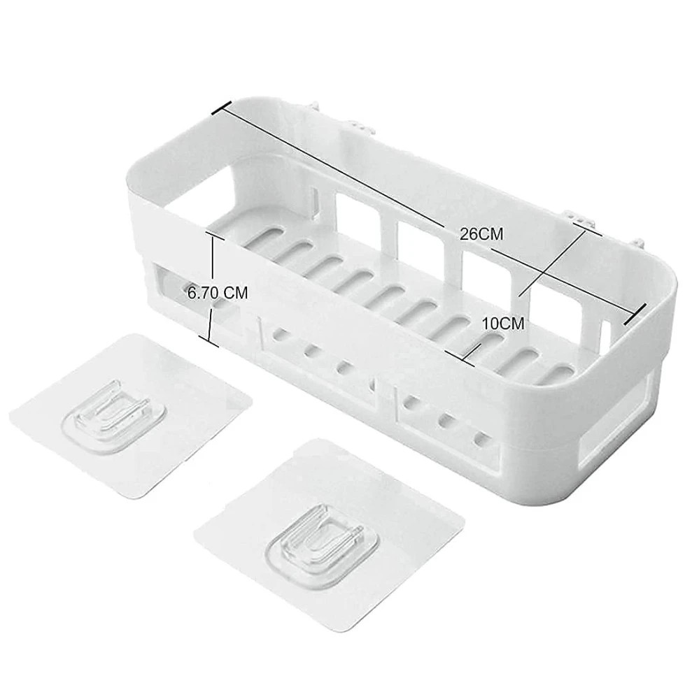 Bathroom Organiser, Self Adhesive Bathroom Shelf (2)