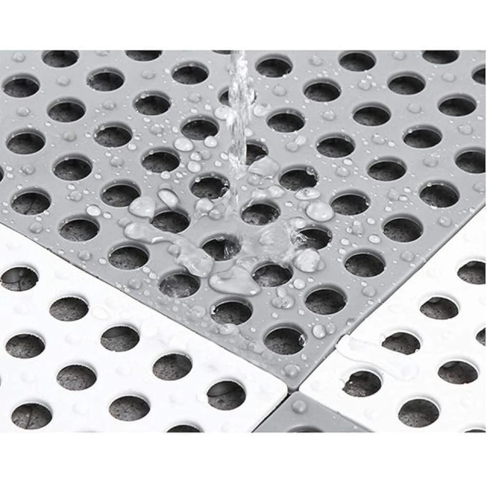 M ved Interlocking Mat for Bathroom Floor Shower Room
