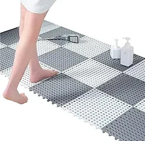 M ved Interlocking Mat for Bathroom Floor Shower Room