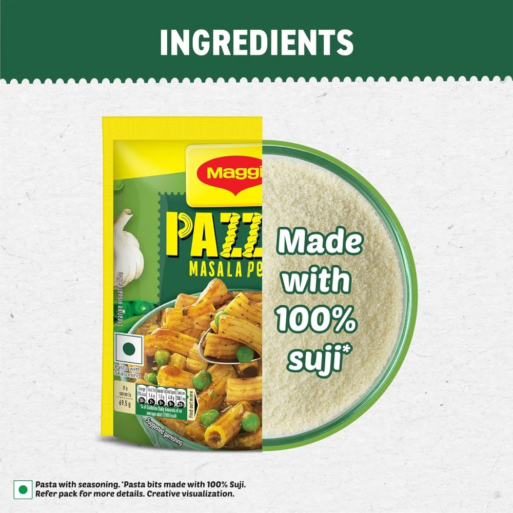 Maggi Nutri-Licious Masala Pazzta 2 pack